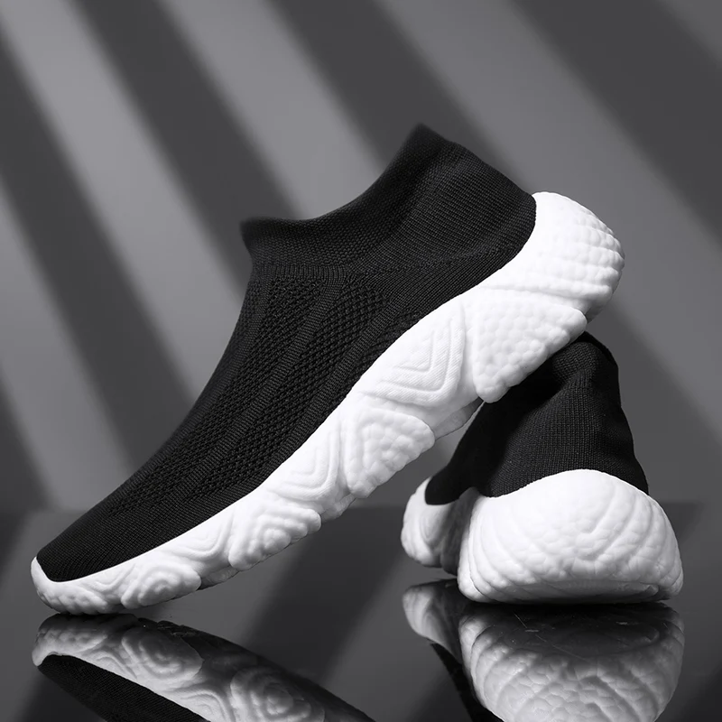 Кроссовки Flyknit Мужские дышащие, удобная повседневная обувь, мягкая подошва, Нескользящие, летняя спортивная обувь для бега
Кроссовки Flyknit Мужские дышащие, удобная повседневная обувь, мягкая подошва, Нескользящие, летняя спортивная обувь для бега