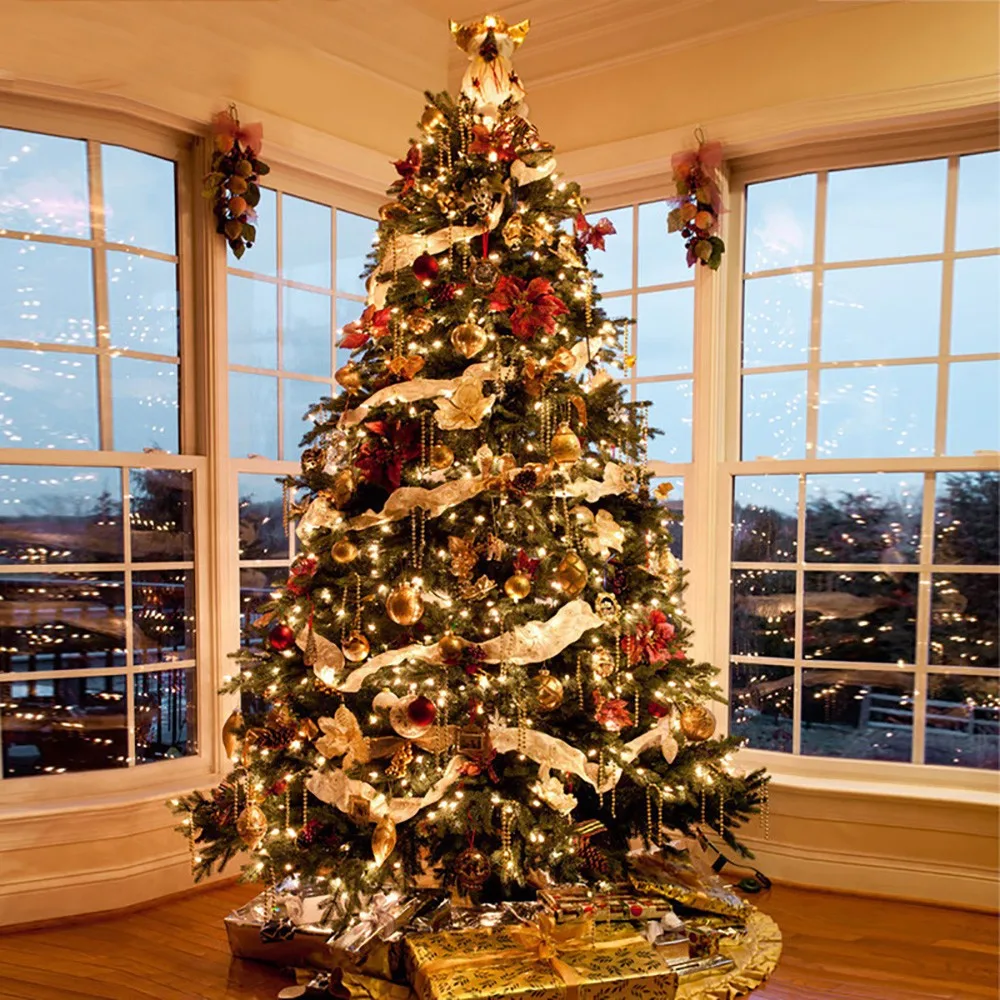 

8 см шары для рождественской елки, стеклянное окрашенное Рождественское украшение, подвесной шар, аксессуары для украшения на день рождения, свадьбу, новый год