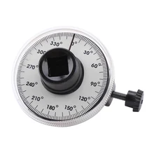 PRO 1/2 Dr 360° Torque Gauge W L-wrench Angle Torque Gauge Chrome Vanadium Steel Rotary Scale Angle Meter Indexer Measuring
PRO 1/2 Dr 360° Torque Gauge W L-wrench Angle Torque Gauge Chrome Vanadium Steel Rotary Scale Angle Meter Indexer Measuring