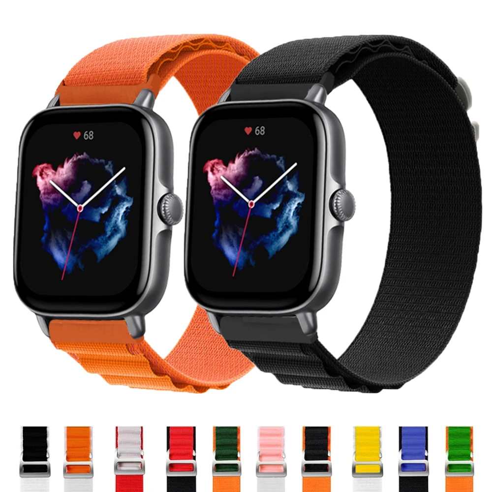 20mm 22mm Alpine Strap for Amazfit GTR 4/3 /2 Band for Amazfit GTS4/2/3/3pro/2e/GTS2 Mini Nylon Bracelet for Amazfit Bip Straps
20mm 22mm Alpine Strap for Amazfit GTR 4/3 /2 Band for Amazfit GTS4/2/3/3pro/2e/GTS2 Mini Nylon Bracelet for Amazfit Bip Straps