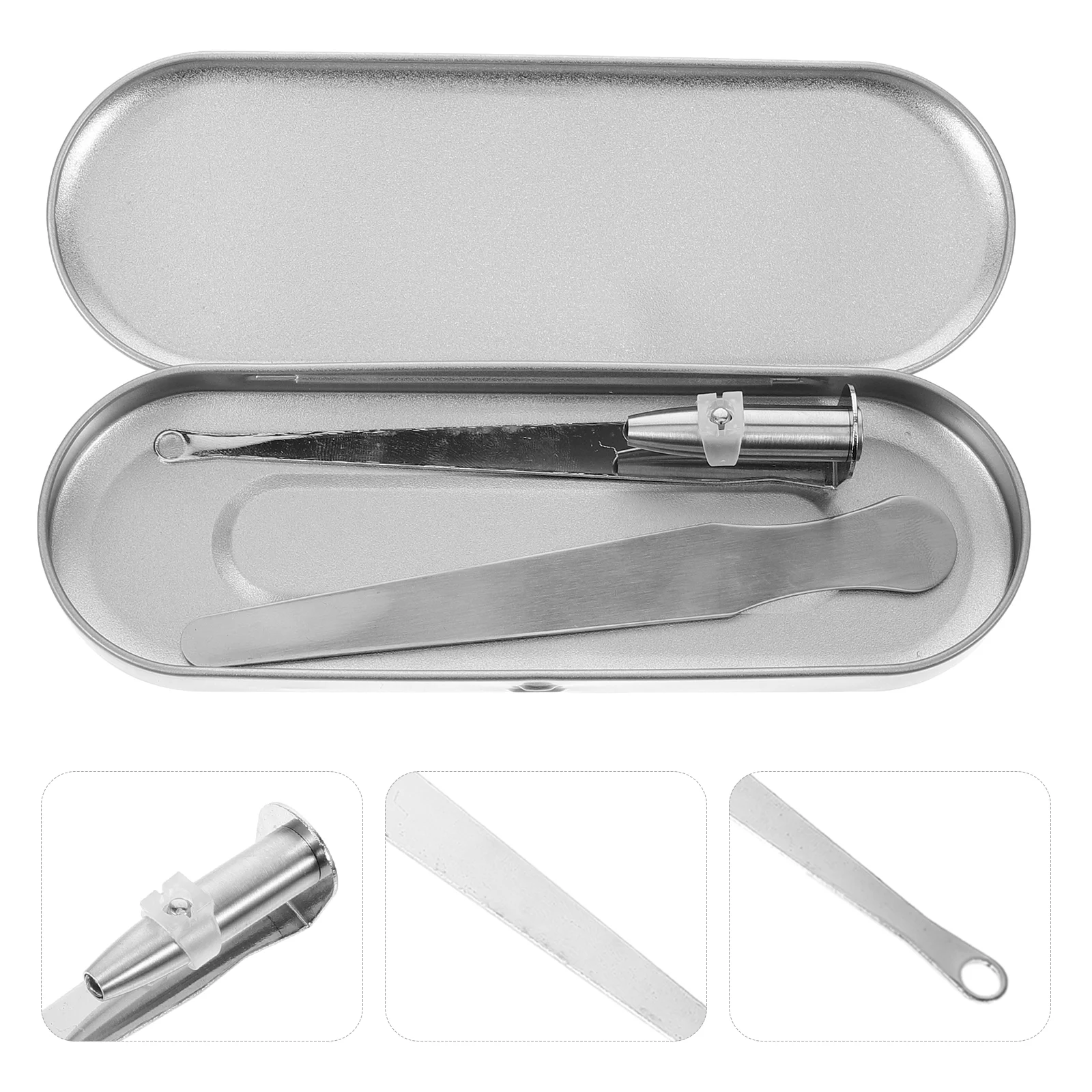 Stone Remover Tongue Depressors Tonsil Stones Cleaning Professional Manual Cleaner Practical Tonsils Metal Removal Kit Tool for
Stone Remover Tongue Depressors Tonsil Stones Cleaning Professional Manual Cleaner Practical Tonsils Metal Removal Kit Tool for