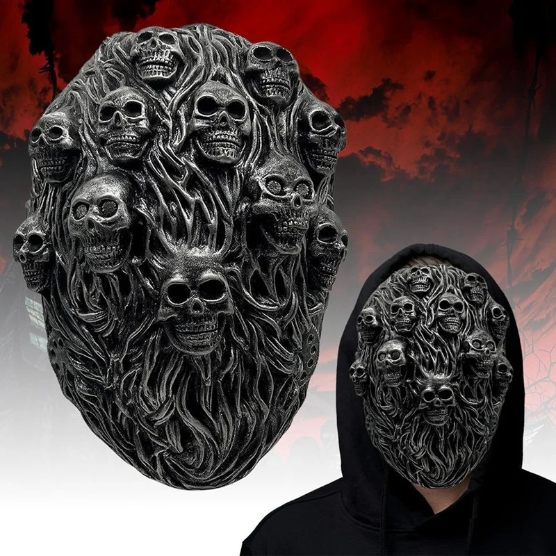 Halloween Horror Skeleton Mask Scary Skull Ghost Mask Halloween Steampunk Skeleton Mask Creepy Face Latex Masks
Halloween Horror Skeleton Mask Scary Skull Ghost Mask Halloween Steampunk Skeleton Mask Creepy Face Latex Masks