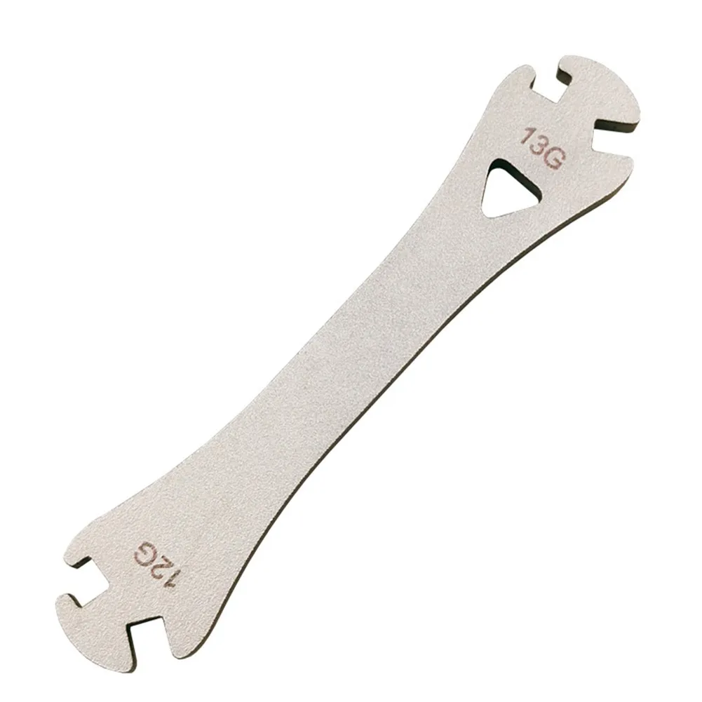 Bicycle Repairment Wrench Mountain Road Bike 12G/13G Steel Spoke Wrench Installation Disassembly Tool 90x18x4mm
Bicycle Repairment Wrench Mountain Road Bike 12G/13G Steel Spoke Wrench Installation Disassembly Tool 90x18x4mm