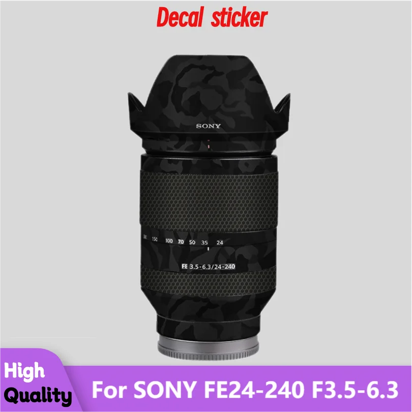 Наклейка на Корпус Объектива SONY FE24-240, Защитная Наклейка на кожу, Виниловая пленка для защиты от царапин
Наклейка на Корпус Объектива SONY FE24-240, Защитная Наклейка на кожу, Виниловая пленка для защиты от царапин