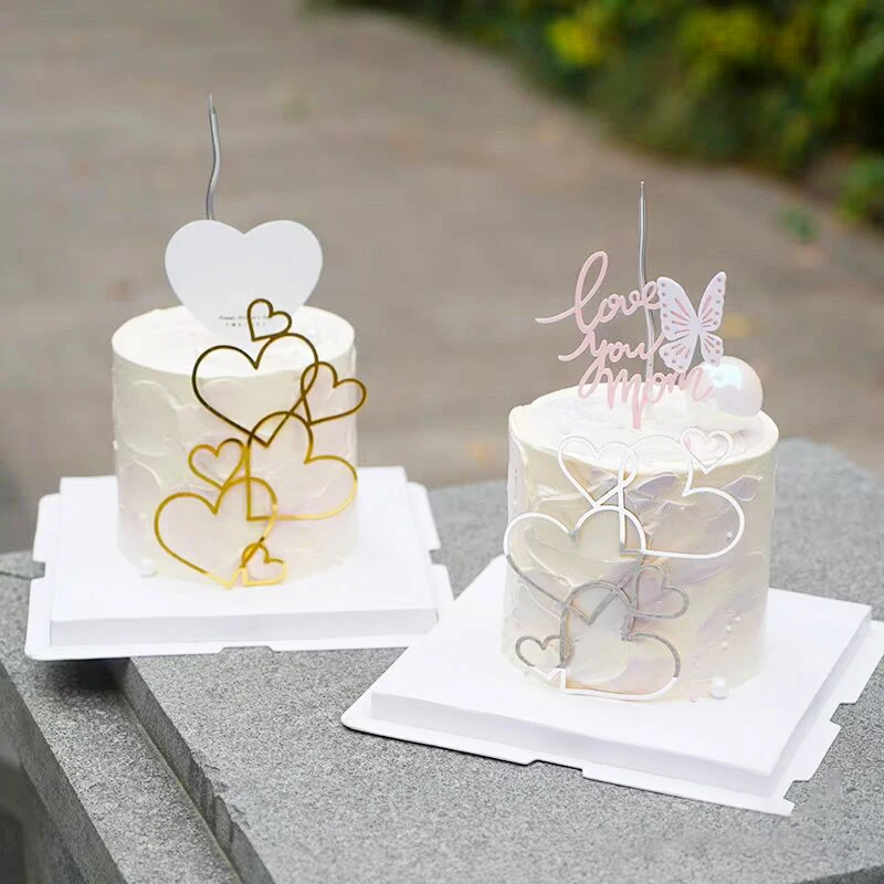 7 Hearts Wedding Cake Topper Minimalist Gold Silver Love Heart Cake Decoration Valentine's Day Dessert Party Decoration
7 Hearts Wedding Cake Topper Minimalist Gold Silver Love Heart Cake Decoration Valentine's Day Dessert Party Decoration