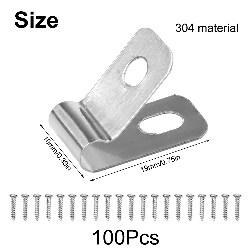 High Quality Fence Wire Clamps Farm Clamp 200/400pcs Agricultural Clip Aluminum Durable Fencing Mounting Clips
High Quality Fence Wire Clamps Farm Clamp 200/400pcs Agricultural Clip Aluminum Durable Fencing Mounting Clips