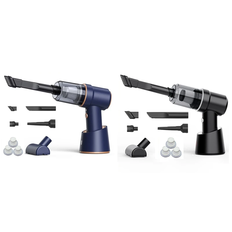 80000Pa Car Vacuum Cleaner Wireless Charging Compressed Air Handheld High-Power With HEPA Filter For Home Office Car 
80000Pa Car Vacuum Cleaner Wireless Charging Compressed Air Handheld High-Power With HEPA Filter For Home Office Car