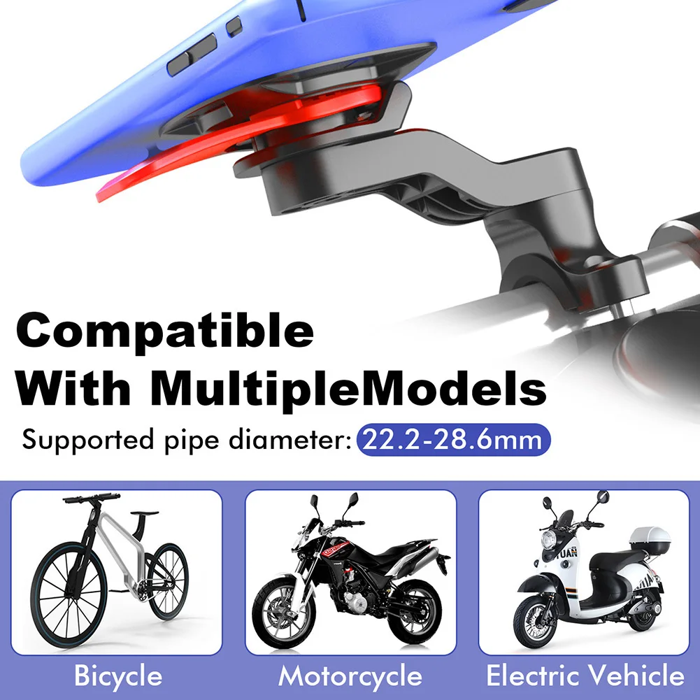 Bicycle Handlebar Phone Holder Quick Mount MTB Road Bike Aluminum GPS Navigation Bracket 360° Rotating for 4.7-7.2inch Phones
Bicycle Handlebar Phone Holder Quick Mount MTB Road Bike Aluminum GPS Navigation Bracket 360° Rotating for 4.7-7.2inch Phones