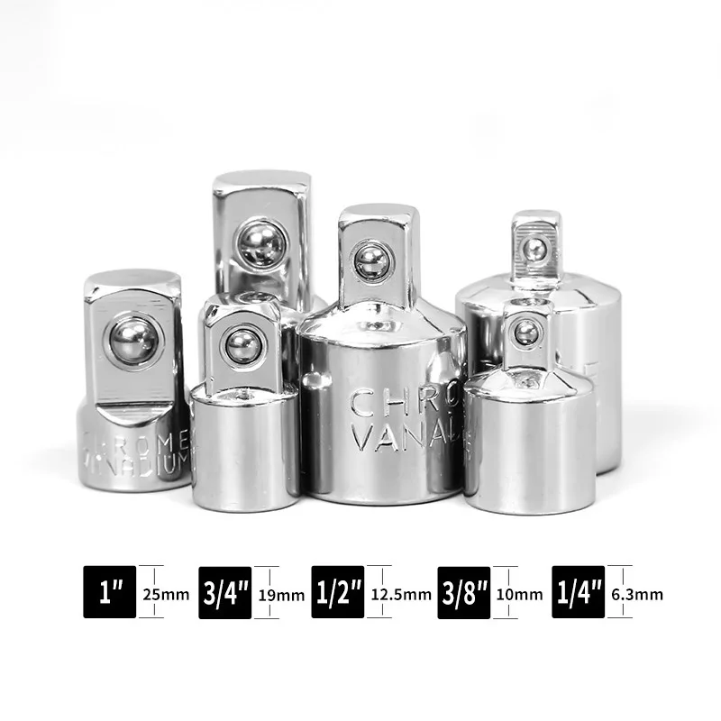 1/4" 3/8" 1/2" Female To /Male Drive Socket Spanner Converter /Wrench Adapter Part Steel Hand Tools /Replacement Accesseries
1/4" 3/8" 1/2" Female To /Male Drive Socket Spanner Converter /Wrench Adapter Part Steel Hand Tools /Replacement Accesseries