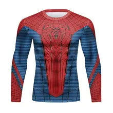 

Men 3D Printed Spider Pattern O-Neck Long Sleeves T-Shirts Raglan Sleeve Training Tops Muscle Bodybuilding Gym Wear For Exercise