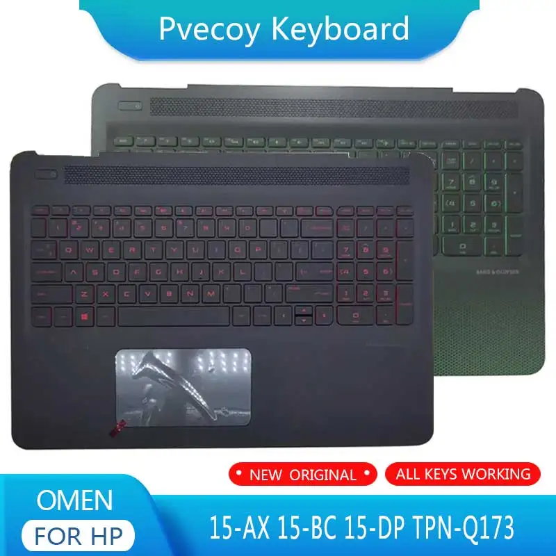 Новинка для ноутбука HP OMEN 15-AX 15-BC 15-DP Стандартная клавиатура для ноутбука с подставкой под телефон английская версия верхняя крышка
Новинка для ноутбука HP OMEN 15-AX 15-BC 15-DP Стандартная клавиатура для ноутбука с подставкой под телефон английская версия верхняя крышка