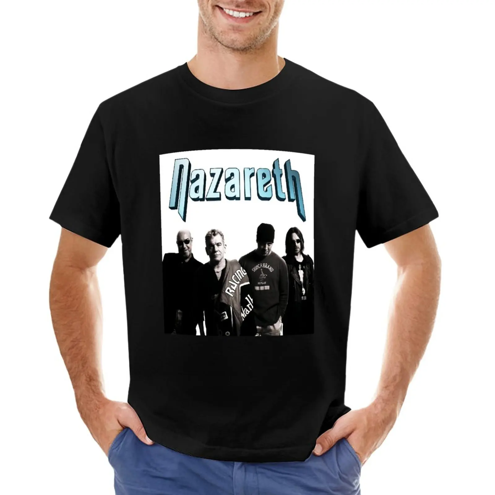 Nazareth band Genres: Hard rock; heavy metal; T-Shirt customized t shirts shirts graphic tees T-shirt men
Nazareth band Genres: Hard rock; heavy metal; T-Shirt customized t shirts shirts graphic tees T-shirt men