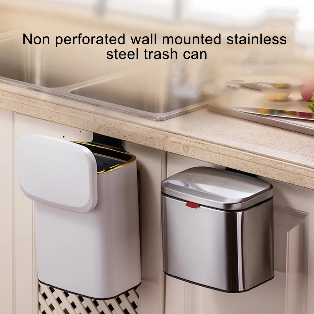 Easy To Kitchen Trash Can With Lid Convenient And Odor-free Disposal Durable Stainless Steel
Easy To Kitchen Trash Can With Lid Convenient And Odor-free Disposal Durable Stainless Steel