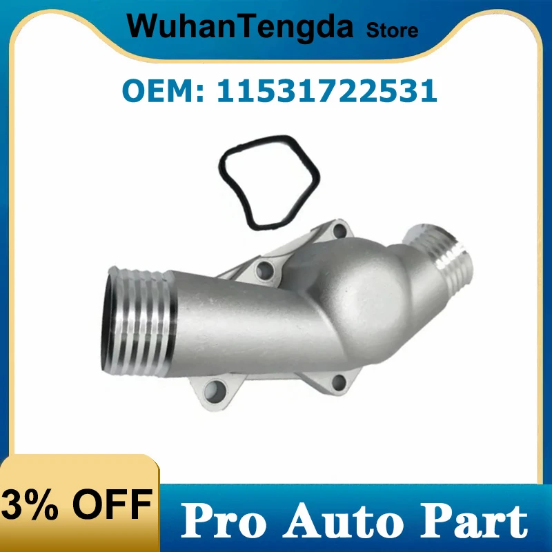 Aluminum Coolant Thermostat Housing Cover 11531722531 for BMW Z3 M3 E36 E34 323i 325i 328i 525i
Aluminum Coolant Thermostat Housing Cover 11531722531 for BMW Z3 M3 E36 E34 323i 325i 328i 525i