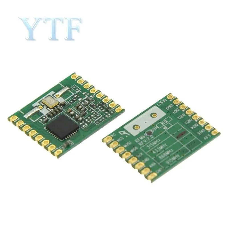 RFM69W RFM69 | 433MHZ | 868MHZ | 915MHZ FSK transceiver module 13dBm Frequency for Wireless and Internet of Things
RFM69W RFM69 | 433MHZ | 868MHZ | 915MHZ FSK transceiver module 13dBm Frequency for Wireless and Internet of Things