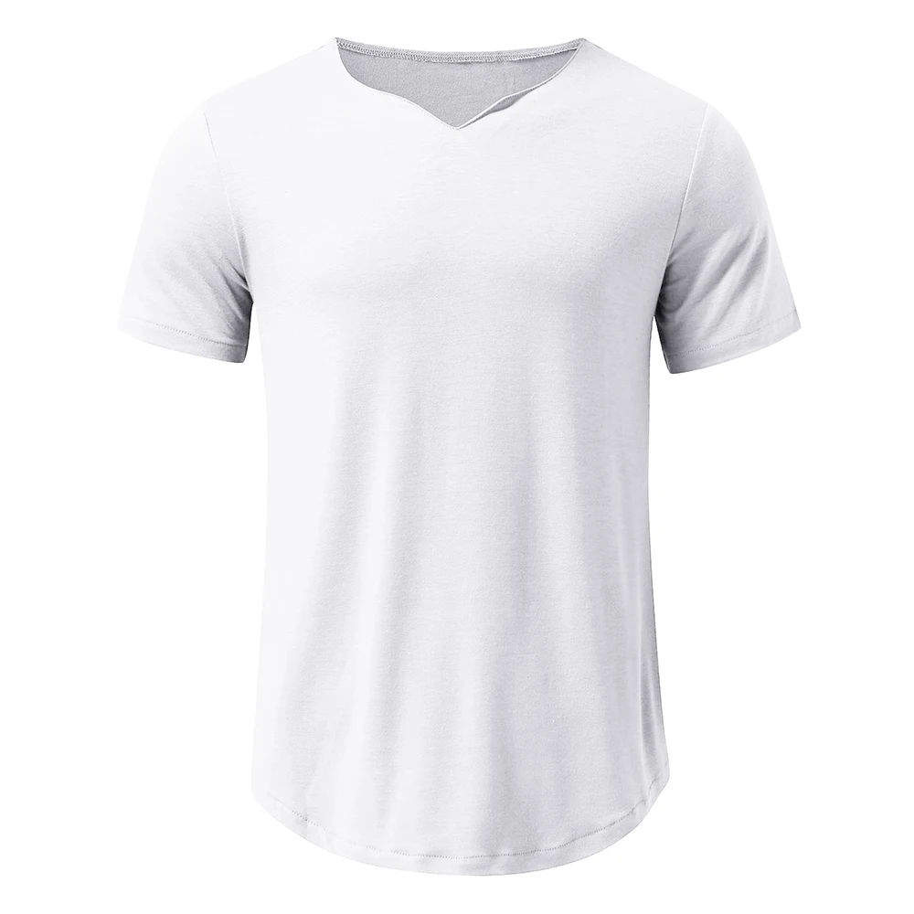 Leisure T-shirt Mens Short Sleeve Summer Tees Tops Muscle Fit Party Plus Size Pullover Shirts Beach V Neck Blouse
Leisure T-shirt Mens Short Sleeve Summer Tees Tops Muscle Fit Party Plus Size Pullover Shirts Beach V Neck Blouse