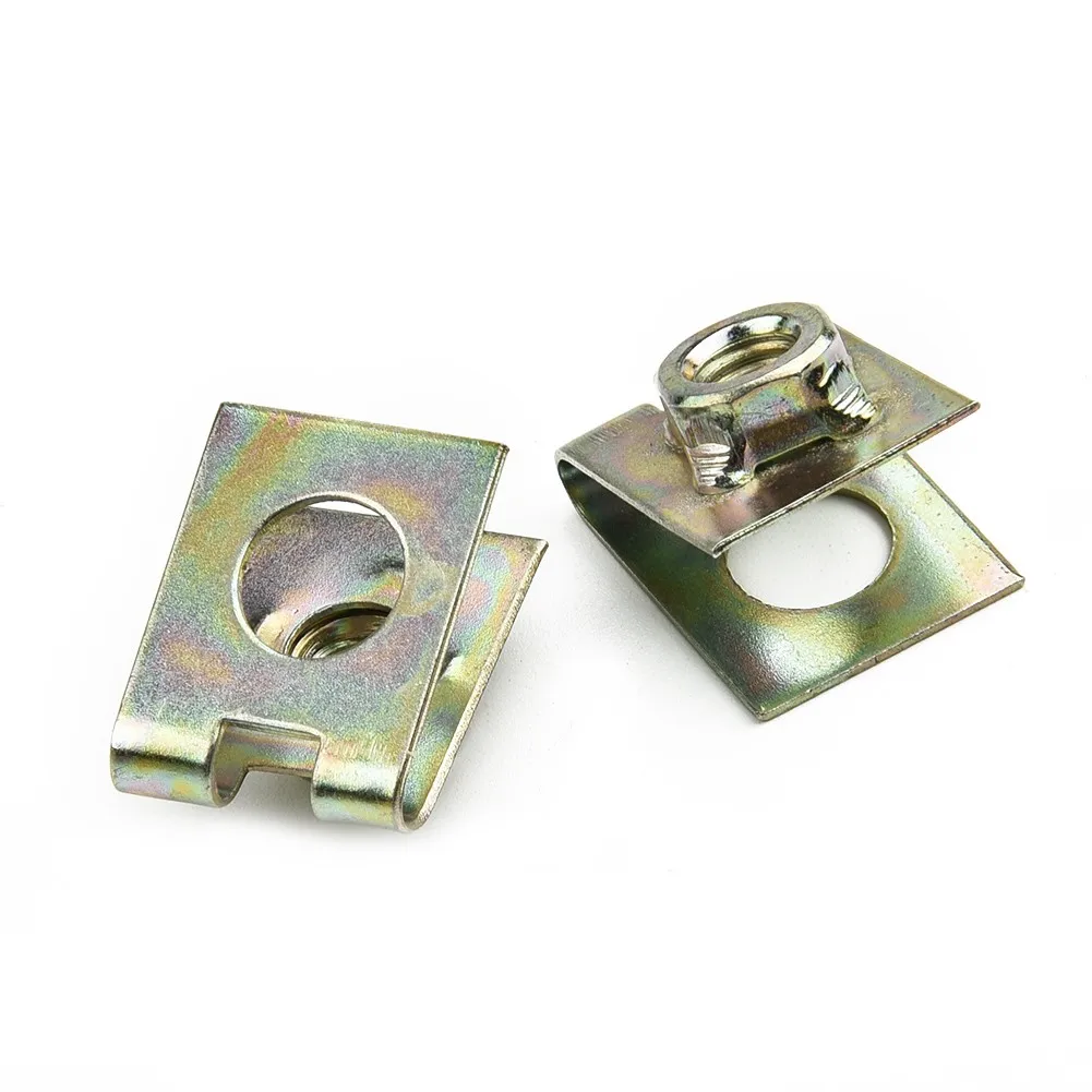 20pcs Car Fastener Clips Metal U Shape Clips Speed Nuts Fastener Rivet M6 For Auto Pannel Fender Interior Car Accessories
20pcs Car Fastener Clips Metal U Shape Clips Speed Nuts Fastener Rivet M6 For Auto Pannel Fender Interior Car Accessories