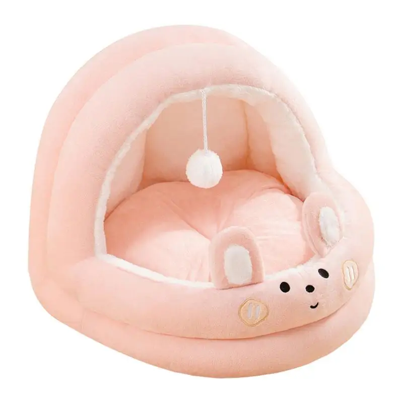 Pet Tent Cave Bed For Cats Small Dogs Self-Warming Cat Tent Bed Cat Comfortable Pet Sleeping Bed Foldable Removable Washable
Pet Tent Cave Bed For Cats Small Dogs Self-Warming Cat Tent Bed Cat Comfortable Pet Sleeping Bed Foldable Removable Washable