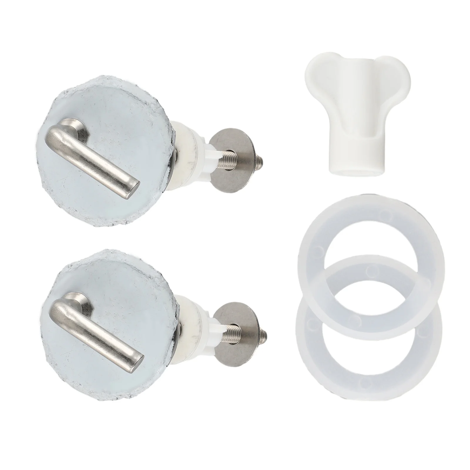 2pcs Toilet Cover Hinges Replacement Hinges Fixed Hinges Bathroom Hardware Accessories Toilet Adjustable Washable Not Oxidize
2pcs Toilet Cover Hinges Replacement Hinges Fixed Hinges Bathroom Hardware Accessories Toilet Adjustable Washable Not Oxidize