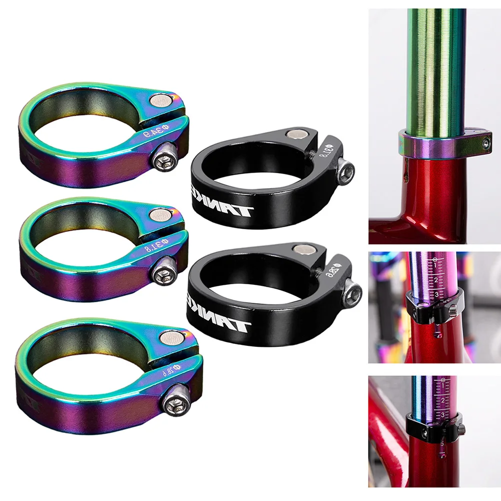 Bicycle Seatpost Clamp Aluminum Alloy 28.6/31.8/34.9mm Seat Tube Clamp MTB Bike Seat Tube Clip Bike Parts Bike Saddle Seat Clamp
Bicycle Seatpost Clamp Aluminum Alloy 28.6/31.8/34.9mm Seat Tube Clamp MTB Bike Seat Tube Clip Bike Parts Bike Saddle Seat Clamp