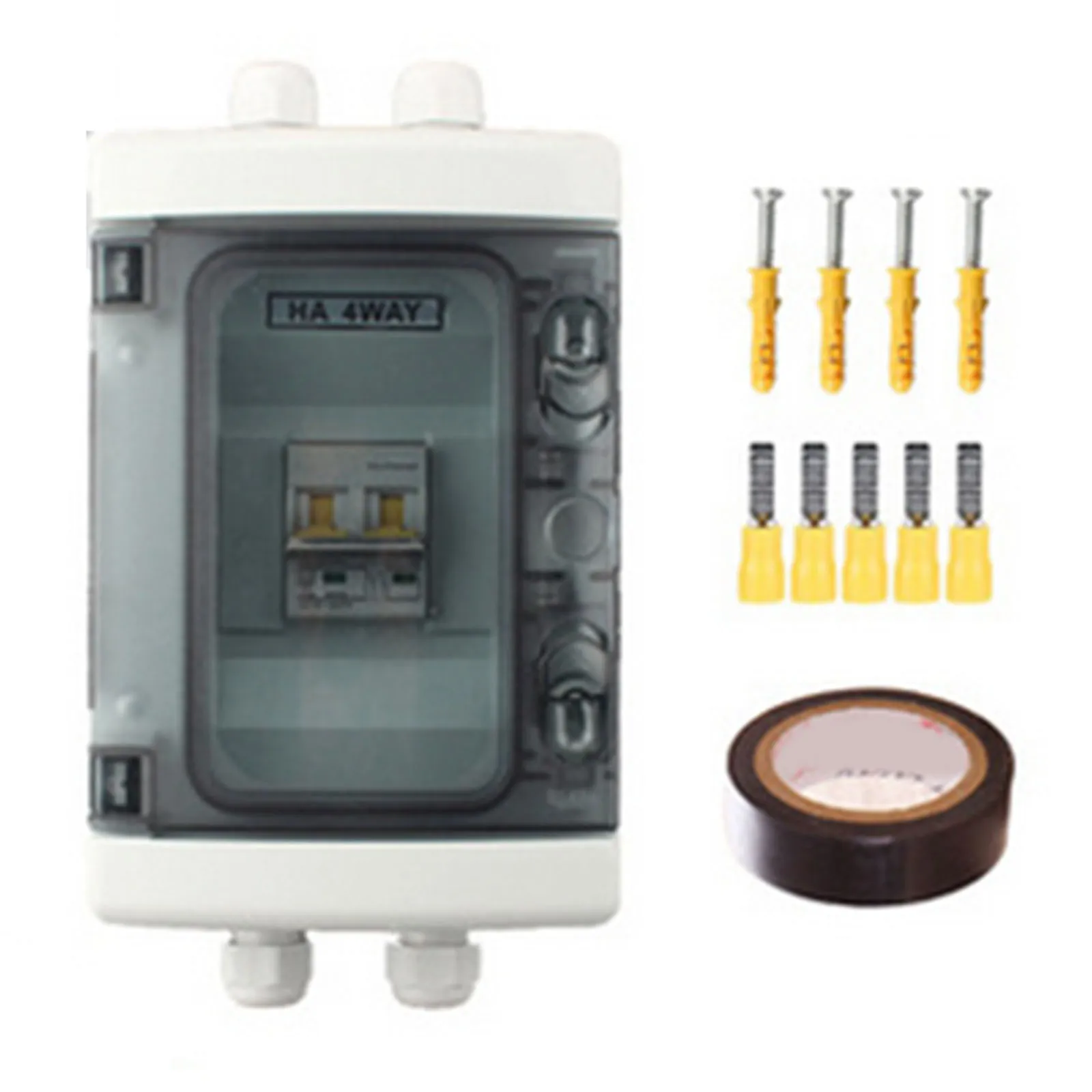 PV Isolation Distribution Box DC500V 32A 2P Gray Transparent Isolation Switch Outdoor Waterproof Box For Circuit Safety Switch
PV Isolation Distribution Box DC500V 32A 2P Gray Transparent Isolation Switch Outdoor Waterproof Box For Circuit Safety Switch