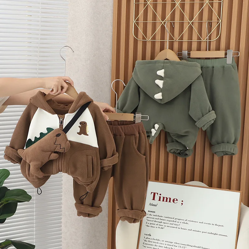 Boys Thick Clothes Sets Winter Children Cotton Velvet Coats Hoodies Pants 2pcs Tracksuits For Baby Warm Suit Kids Outfits 5 Year
Boys Thick Clothes Sets Winter Children Cotton Velvet Coats Hoodies Pants 2pcs Tracksuits For Baby Warm Suit Kids Outfits 5 Year