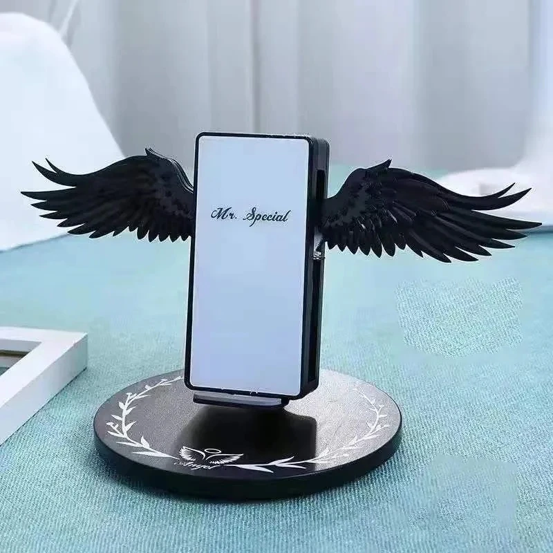 Wireless Charger Universal Angel Wings, Wireless Charging Station with Wings for iPhone Samsung Huawei Xiaomi Black Pink White
Wireless Charger Universal Angel Wings, Wireless Charging Station with Wings for iPhone Samsung Huawei Xiaomi Black Pink White
