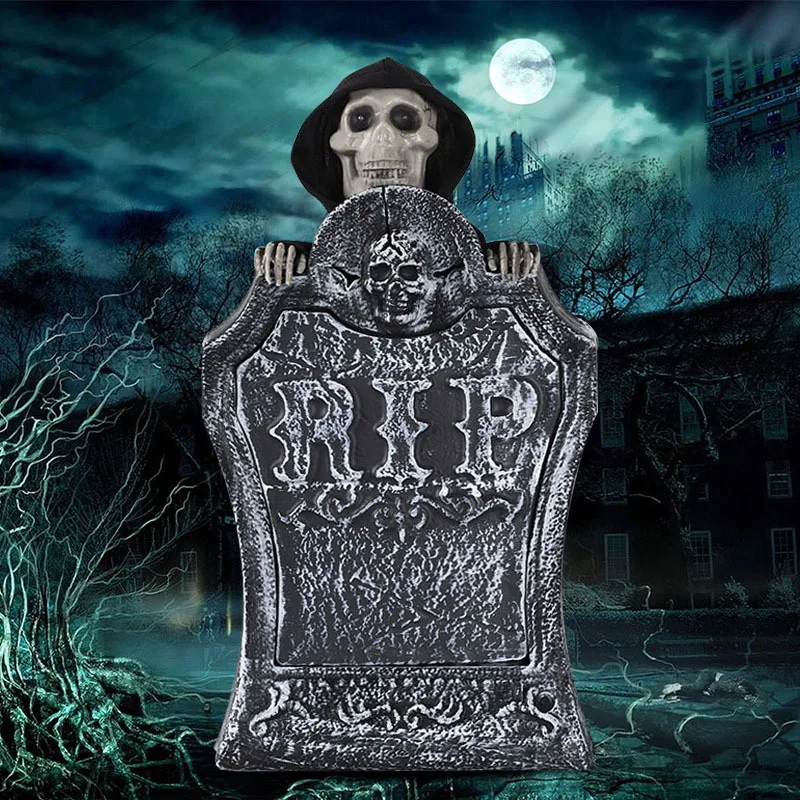Halloween Electric Lifting Tombstone Ghost Decor Halloween Party Scary Trick Haunted House Luminous Electric Tombstone Props
Halloween Electric Lifting Tombstone Ghost Decor Halloween Party Scary Trick Haunted House Luminous Electric Tombstone Props