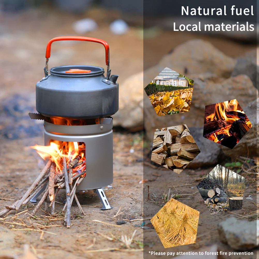 FireWood Stove For WST063 Outdoor Camping Picnic Backpacking Stoves Cooking Stove Titanium Versatile Portable Camping Supplies
FireWood Stove For WST063 Outdoor Camping Picnic Backpacking Stoves Cooking Stove Titanium Versatile Portable Camping Supplies