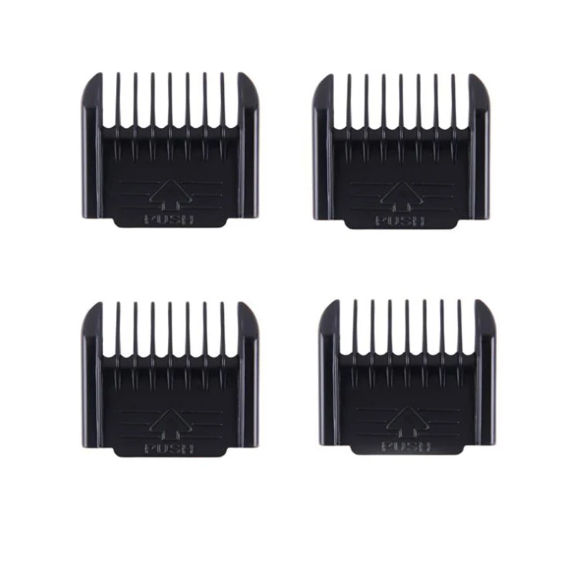 Electric Clipper Accessories,4Pcs Cut Clipper Limit Comb Guide Attachment Size Barber Replacement(3mm,6mm,9mm,12mm)
Electric Clipper Accessories,4Pcs Cut Clipper Limit Comb Guide Attachment Size Barber Replacement(3mm,6mm,9mm,12mm)