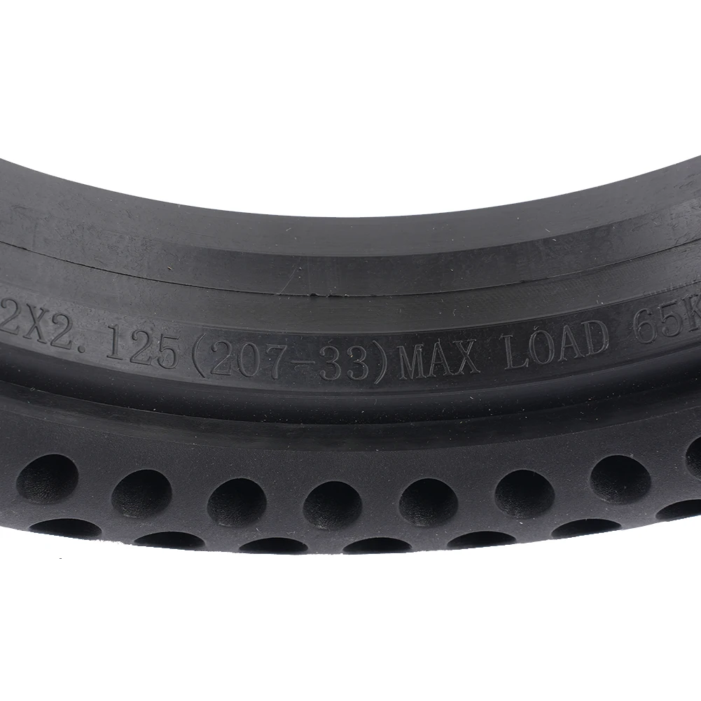 Tyre Solid Tire Black E-Bike For Electric Scooter Accessories Practical Replacement Rubber 12 Inch About 1090g
Tyre Solid Tire Black E-Bike For Electric Scooter Accessories Practical Replacement Rubber 12 Inch About 1090g