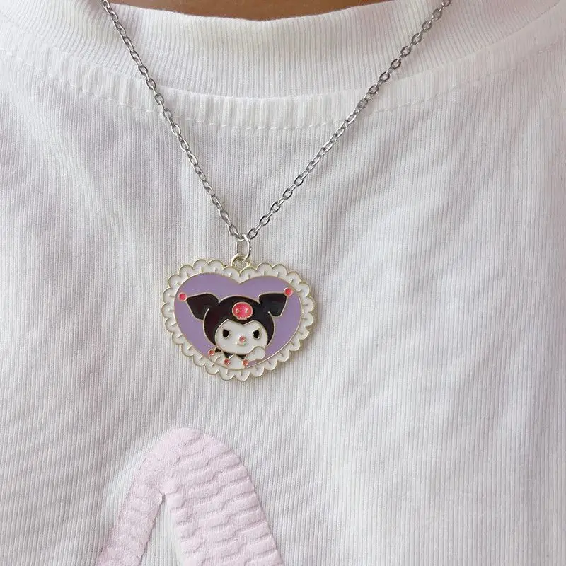 Hello Kitty My Melody Anime Sanrio Kawaii Necklace Cute Kuromi Cartoon Girly Heart Clothes Hoodie Chain Accessories Girls Toys
Hello Kitty My Melody Anime Sanrio Kawaii Necklace Cute Kuromi Cartoon Girly Heart Clothes Hoodie Chain Accessories Girls Toys