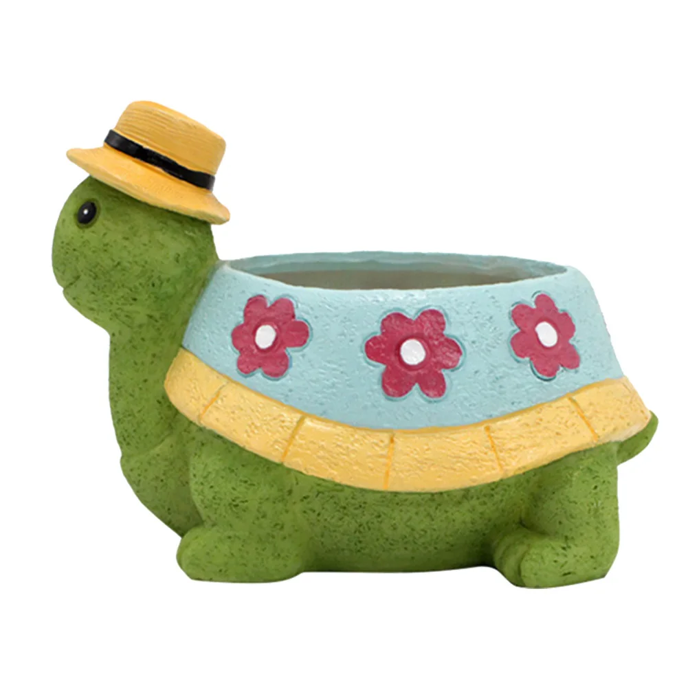 Turtle Flower Pot Indoor Plant Pot Succulent Flowerpot Cartoon Home Decoration Flower Pot Cute Animal Garden CourtyardDecoration
Turtle Flower Pot Indoor Plant Pot Succulent Flowerpot Cartoon Home Decoration Flower Pot Cute Animal Garden CourtyardDecoration