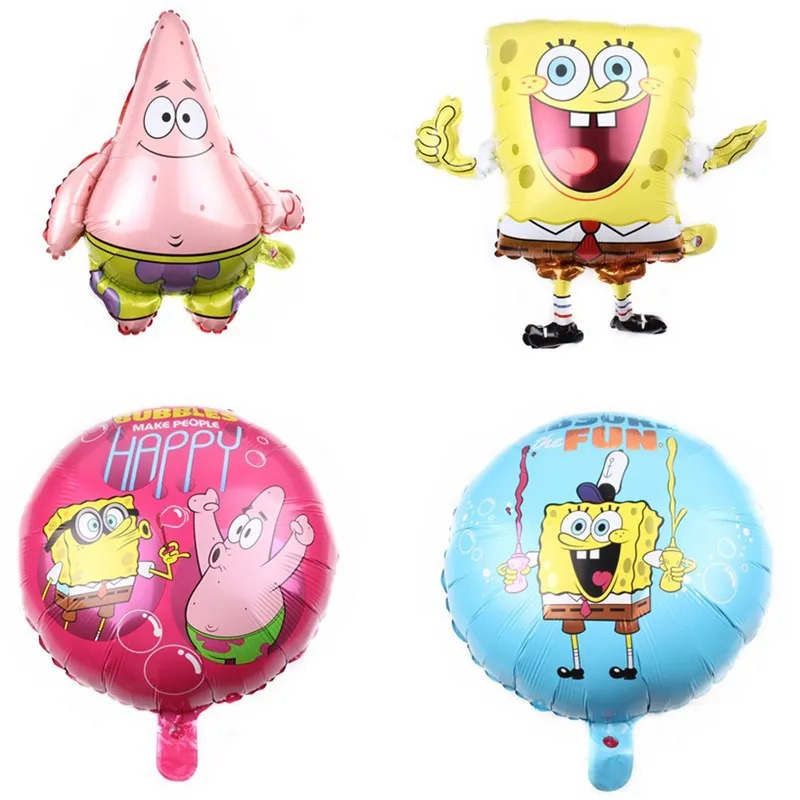 SpongeBob SquarePants Aluminum Film Balloon Patrick Star Children's Toy Party Decoration Aluminum Foil Balloon Cartoon Balloon 
SpongeBob SquarePants Aluminum Film Balloon Patrick Star Children's Toy Party Decoration Aluminum Foil Balloon Cartoon Balloon