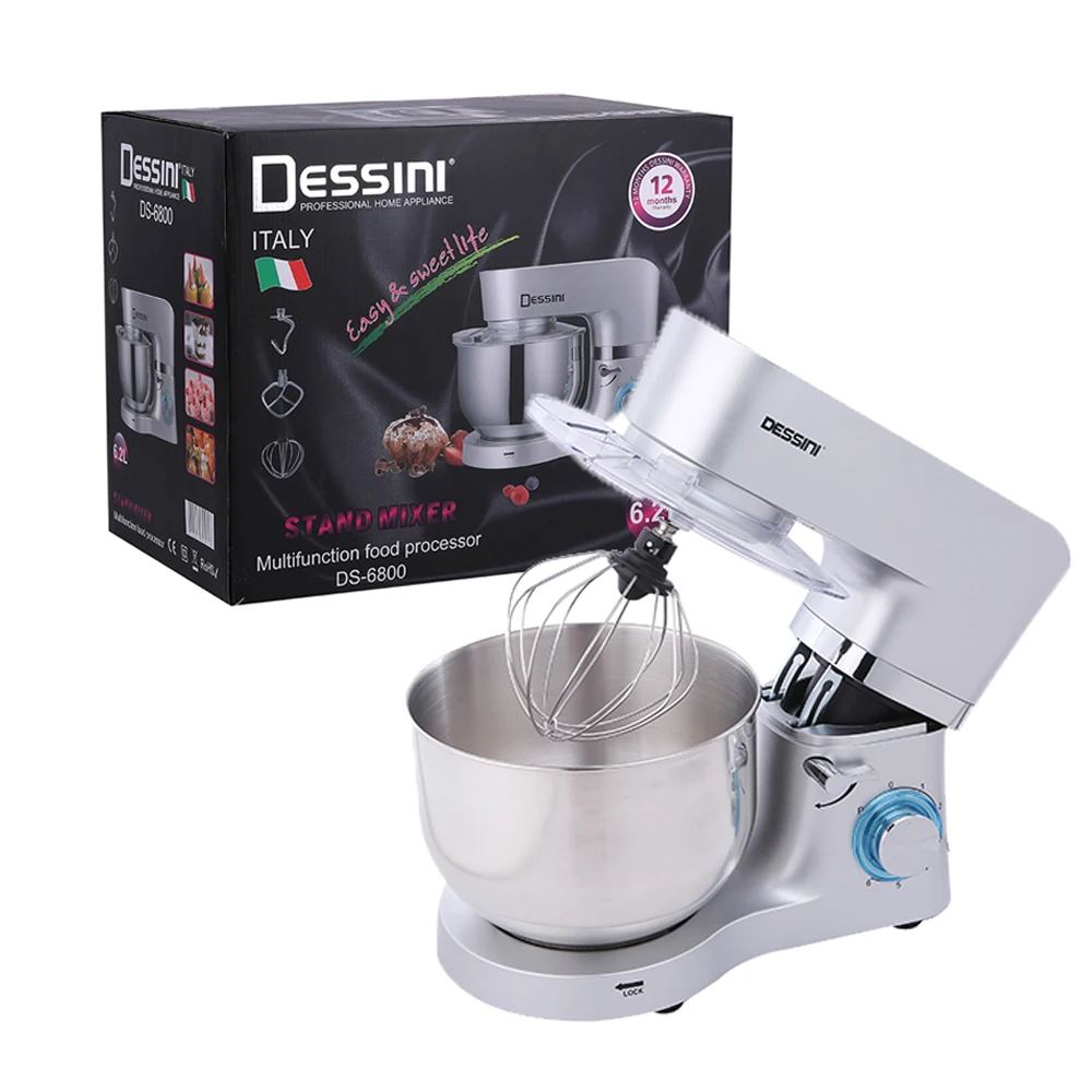DESSINI Factory Wholesale Professional Stand Mixer Egg And Flour Mixer 360 Rotation Stand Table Hand Mixer
DESSINI Factory Wholesale Professional Stand Mixer Egg And Flour Mixer 360 Rotation Stand Table Hand Mixer
