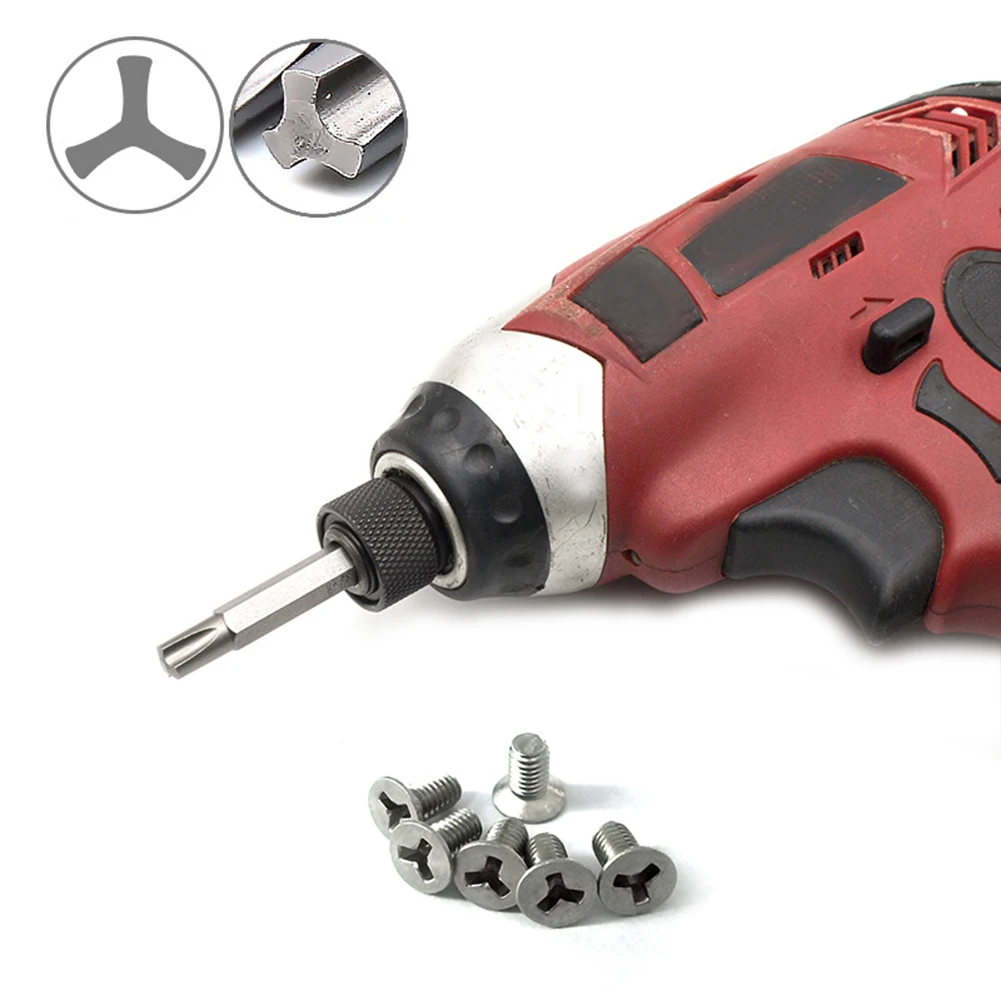 Single 50mm Y-shaped Screwdriver Head, Hexagonal Screwdriver Head Three Fork Pneumatic Screwdriver, Bicycle Y-shaped Screw
Single 50mm Y-shaped Screwdriver Head, Hexagonal Screwdriver Head Three Fork Pneumatic Screwdriver, Bicycle Y-shaped Screw