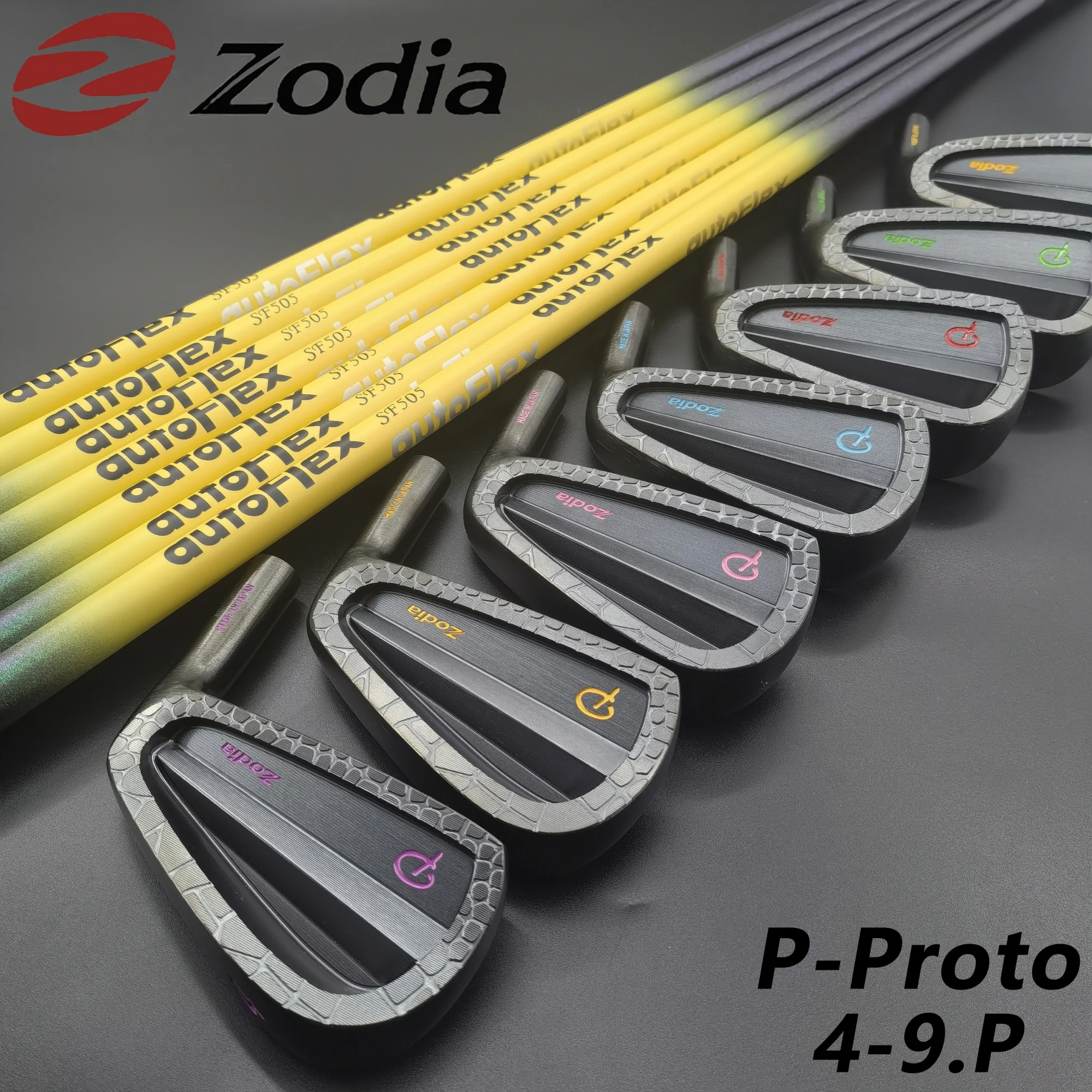 

New OEM ZODIA Golf Irons Limited P-Proto CB Black Irons Forged Set4 5 6 7 8 9 P With Steel Shaft 6pcs Golf Clubs