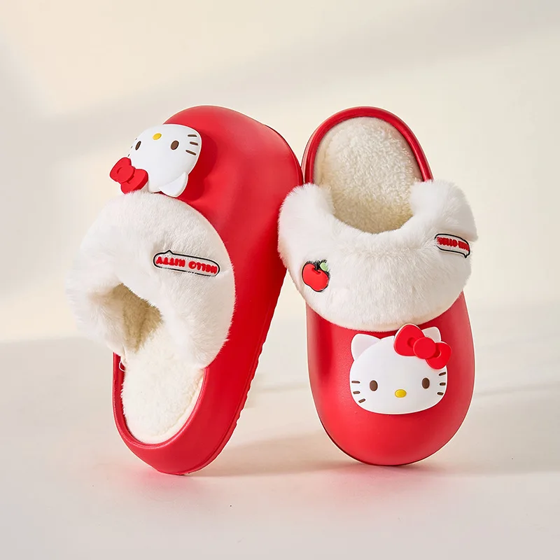 Женские хлопковые тапочки HelloKitty Sanrio Kuromi My Melody Cinnamoroll плюшевые тапочки осень-зима теплая Домашняя обувь на толстой подошве
Женские хлопковые тапочки HelloKitty Sanrio Kuromi My Melody Cinnamoroll плюшевые тапочки осень-зима теплая Домашняя обувь на толстой подошве