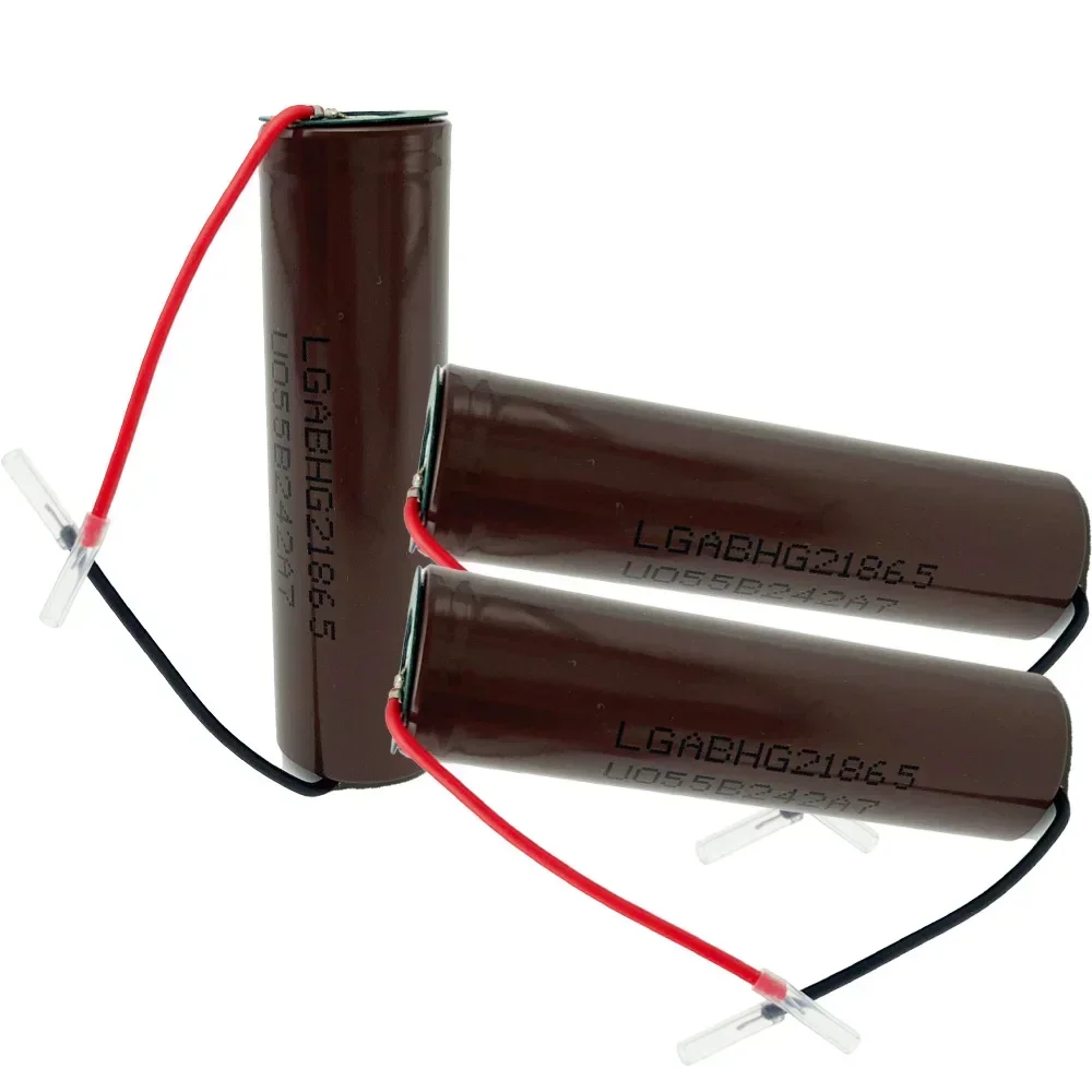 3000mAh 3.7V HG2 18650 battery, lithium-ion rechargeable battery, high discharge 30A power supply+DIY cable
3000mAh 3.7V HG2 18650 battery, lithium-ion rechargeable battery, high discharge 30A power supply+DIY cable