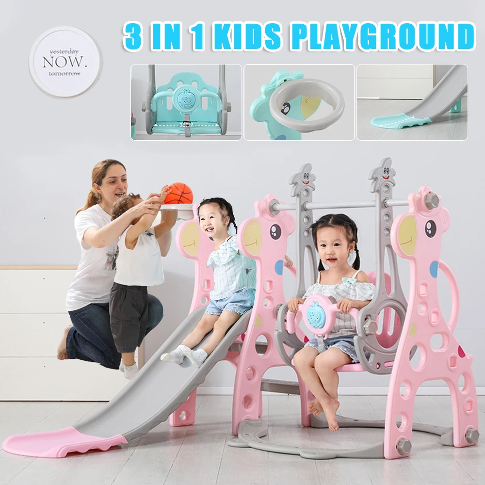 Outdoor Children Slide Swing Combination Toys Baby Indoor Slide Kids Indoor Playground Kindergarten Slide Swing Toy For Children
Outdoor Children Slide Swing Combination Toys Baby Indoor Slide Kids Indoor Playground Kindergarten Slide Swing Toy For Children