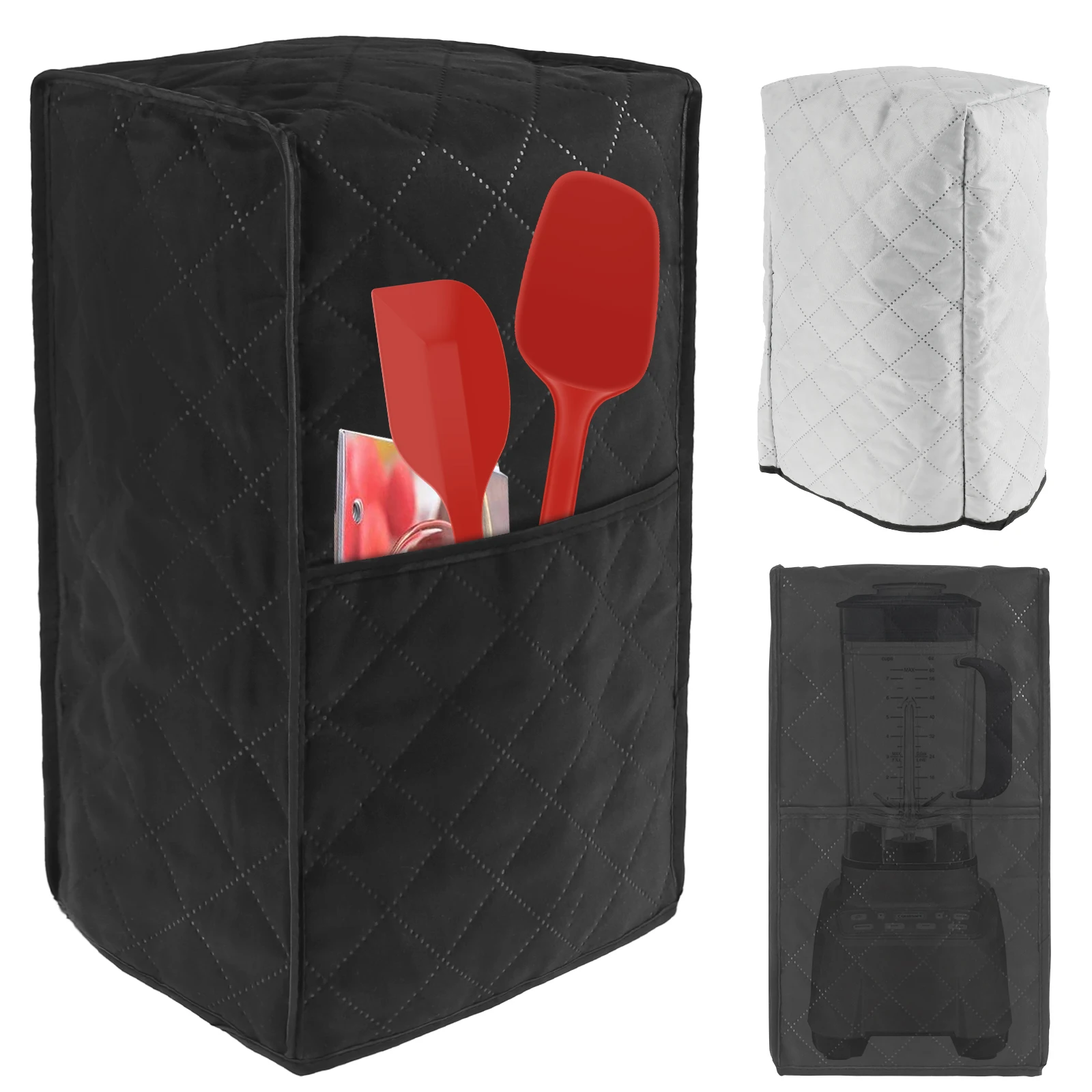 Mixer Dust Cover Dust-proof Stand Mixer Covers with Side Pocket Universal Blender Cover Kitchen Appliance Covers for Kitchen
Mixer Dust Cover Dust-proof Stand Mixer Covers with Side Pocket Universal Blender Cover Kitchen Appliance Covers for Kitchen
