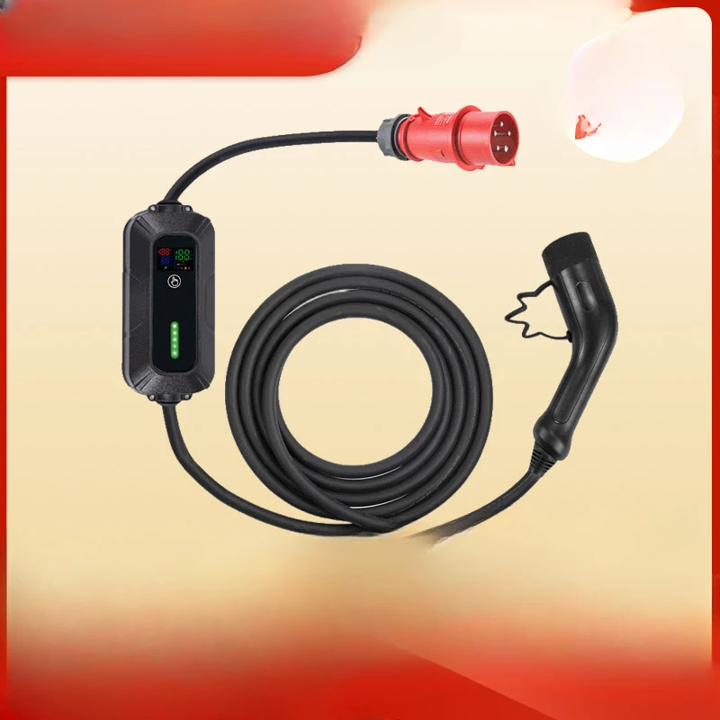 European standard portable charging gun TYPE2 household charging pile CEE new energy vehicle 32A is charged with 22KW.
European standard portable charging gun TYPE2 household charging pile CEE new energy vehicle 32A is charged with 22KW.
