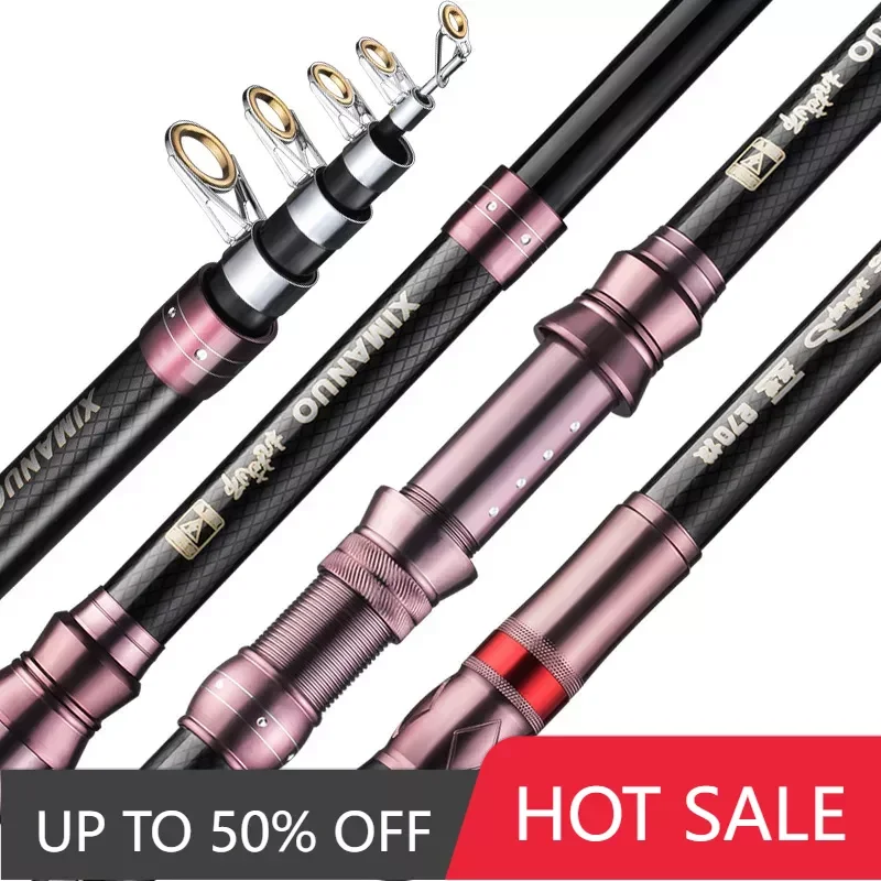 New Best Telescopic Portable Rotary fishing 2.4M,2.7M,3.6M,3.9M,4.5M Fishing Rod Travel Sea Boat Rock High Quality Fishing Rod
New Best Telescopic Portable Rotary fishing 2.4M,2.7M,3.6M,3.9M,4.5M Fishing Rod Travel Sea Boat Rock High Quality Fishing Rod