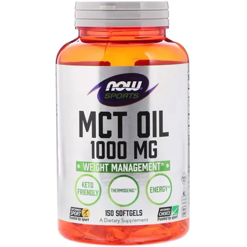 

NOW Foods Sports MCT Oil 1000 mg 150 Softgels