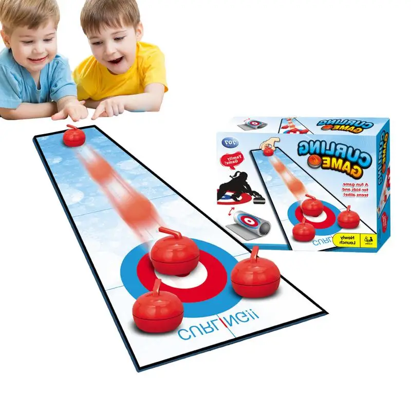 Tabletop Curling Game Table Golf Game Educational Curling And Golf Game With Mat Children Travel Party Fun Indoor Golf Game
Tabletop Curling Game Table Golf Game Educational Curling And Golf Game With Mat Children Travel Party Fun Indoor Golf Game