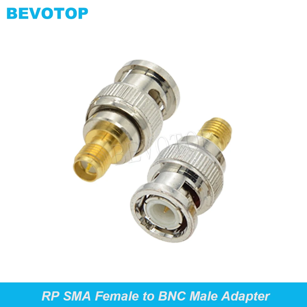 5PCS/Lot BNC to SMA Adapter RP SMA Female to BNC Male Adapter RF Coaxial Connector Adapter Wholesales BEVOTOP
5PCS/Lot BNC to SMA Adapter RP SMA Female to BNC Male Adapter RF Coaxial Connector Adapter Wholesales BEVOTOP