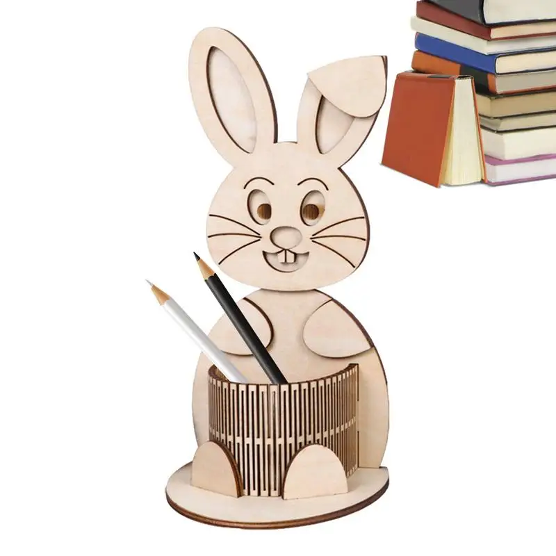 Funny Pen Holder Easter Wooden Pencil Holders Portable Pencil Cup For Erasers Rulers Crayons Funny DIY Pen Holder For Compasses
Funny Pen Holder Easter Wooden Pencil Holders Portable Pencil Cup For Erasers Rulers Crayons Funny DIY Pen Holder For Compasses