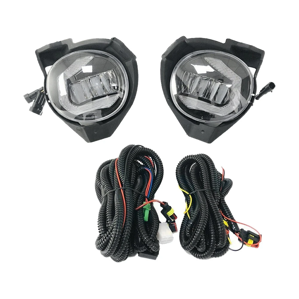 For Toyota Hilux 2008-2011 LED Front Bumper Fog Lights Driving Lamp with Dynamic Turn Signal DRL Daytime Running Light
For Toyota Hilux 2008-2011 LED Front Bumper Fog Lights Driving Lamp with Dynamic Turn Signal DRL Daytime Running Light