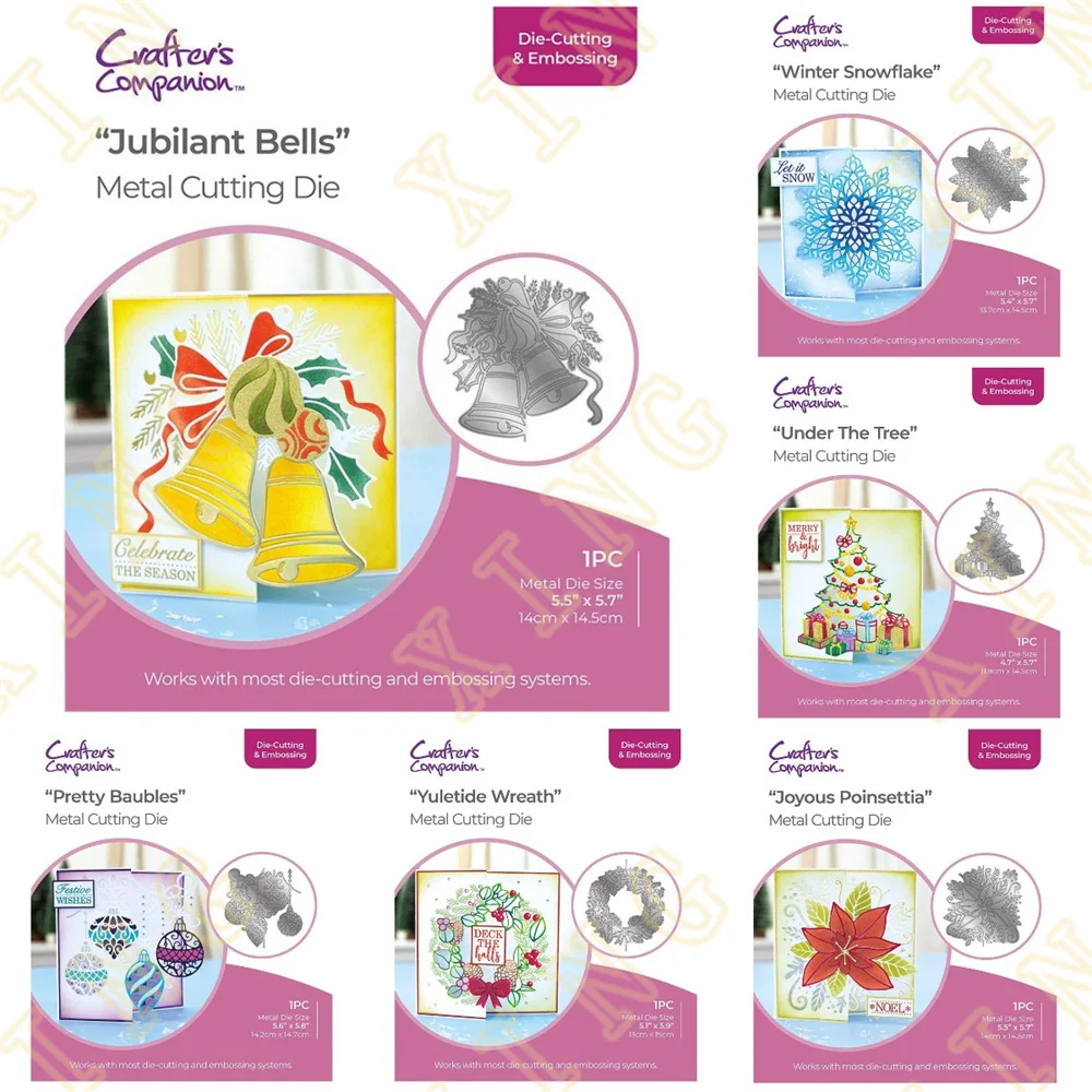 Metal Cutting Dies Scrapbook Diary Decoration Stencil Embossing Template DIY Card New Merry Christmas Wreath Winter Snowflake
Metal Cutting Dies Scrapbook Diary Decoration Stencil Embossing Template DIY Card New Merry Christmas Wreath Winter Snowflake