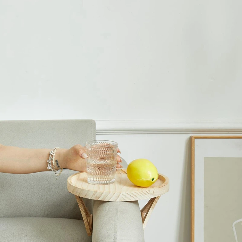1 PCS Wooden Sofa Clip On Side Table Wood Color Round For Wide Couches Arm,Armrest Table For Eating/Drinks/Snacks/Remote/Control
1 PCS Wooden Sofa Clip On Side Table Wood Color Round For Wide Couches Arm,Armrest Table For Eating/Drinks/Snacks/Remote/Control